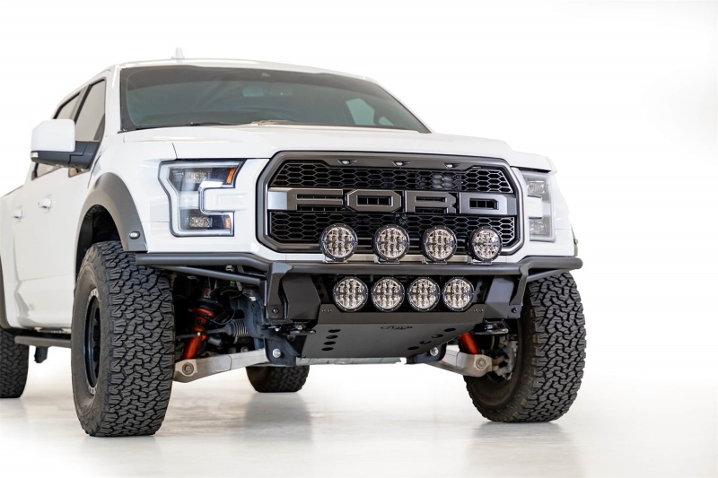 Ford F-150 Raptor Front Bumper - Addictive Desert Designs - ADD PRO Bolt-On V2 - Hammer Black - `17-`20